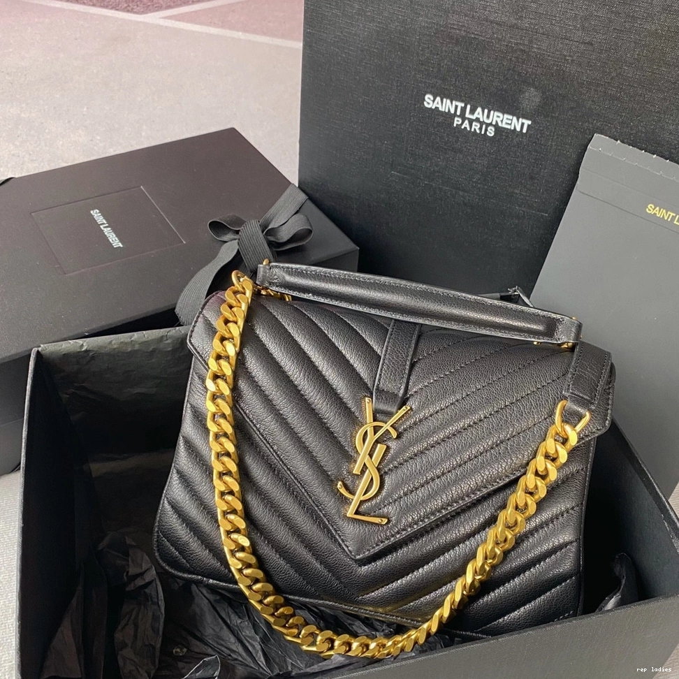 Repladies REP shoulder Medium YSL leather bag-24*17*6.5cm 0806